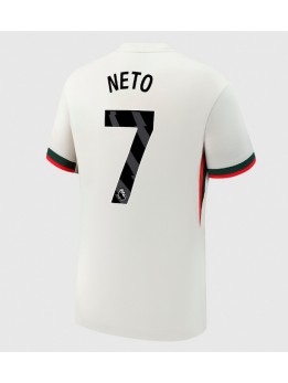 Billige Chelsea Pedro Neto #7 Bortedrakt 2025-26 Kortermet